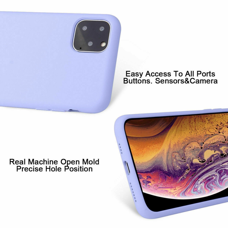Ốp Lưng iPhone 11 Pro Silicon Màu Cao Cấp được sử dụng chất liệu nhựa tổng hợp TPU cao cấp có khả năng đàn hồi nên sẽ tránh được tác động của lực.